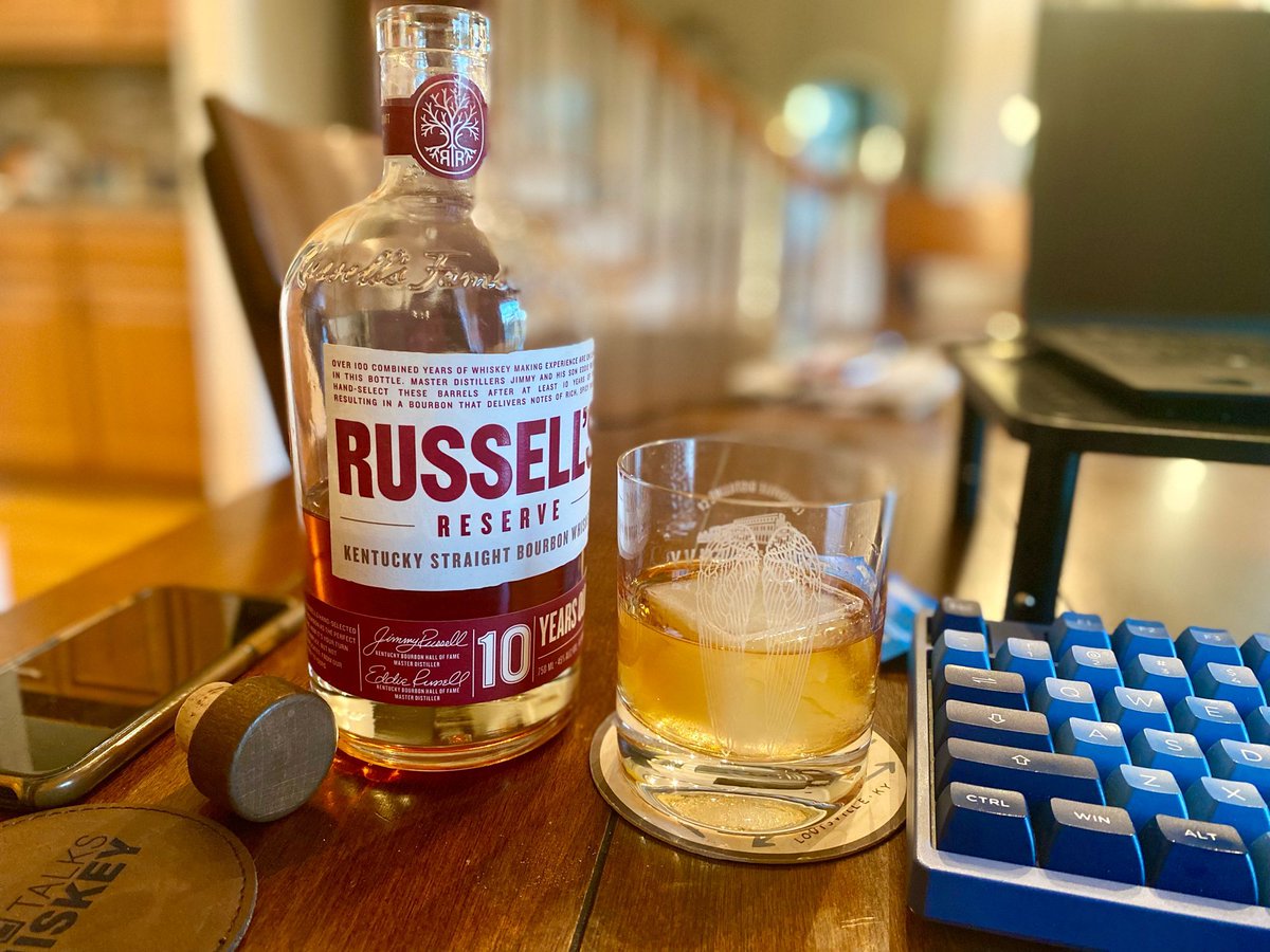 When you’ve got four big events on the calendar over the next five days, Sunday nights are for getting set, doubly prepared & ready. And Sunday night are then also that’s the time to call in pours of Russell’s 10. 👍