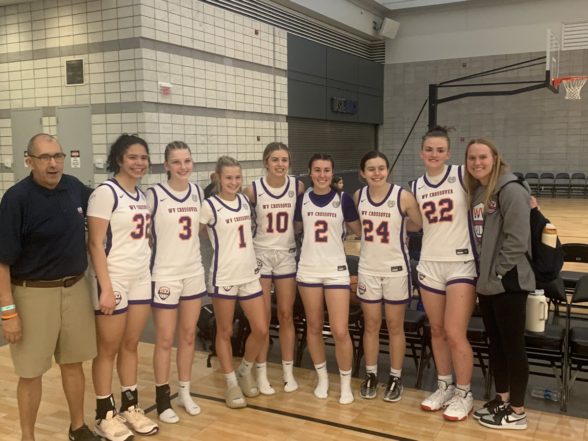 WV Crossover 2027 (@wvcrossover2027) on Twitter photo After losing a key piece of our team due to injury on day 1 these girls went 2-0 on Sunday to finish 3-1 at the Western PA Bruins Tip Off!
<a href="/SophieLott24/">Sophie Lott</a> <a href="/francesguice03/">Frances Guice</a> <a href="/aubreypepper27/">Aubrey Pepper</a> <a href="/gracie_bills/">Gracie Bills</a> <a href="/Brynn_Bulluck27/">Brynn Bulluck</a> <a href="/GracieMont52238/">Gracie Montgomery</a> <a href="/NikeGirlsEYBL/">Nike Girls EYBL</a> After losing a key piece of our team due to injury on day 1 these girls went 2-0 on Sunday to finish 3-1 at the Western PA Bruins Tip Off!
<a href="/SophieLott24/">Sophie Lott</a> <a href="/francesguice03/">Frances Guice</a> <a href="/aubreypepper27/">Aubrey Pepper</a> <a href="/gracie_bills/">Gracie Bills</a> <a href="/Brynn_Bulluck27/">Brynn Bulluck</a> <a href="/GracieMont52238/">Gracie Montgomery</a> <a href="/NikeGirlsEYBL/">Nike Girls EYBL</a>