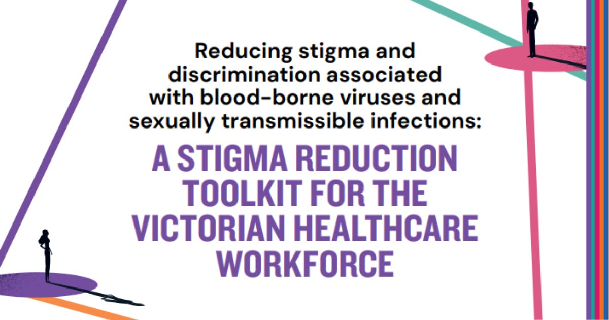 This FREE toolkit aims to enable all healthcare services in VIC to take action to reduce stigma related to blood-borne viruses & STIs & to foster inclusion, equity & cultural safety in their service delivery: 🔗 bit.ly/4aQFcTh