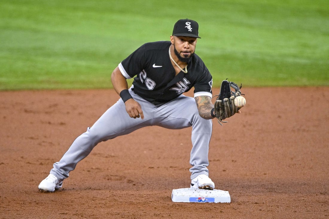 Gaur_Nik's tweet photo. I just fixed the Chicago White Sox.

Instead of acquiring every talentless veteran available, take a gander at Atlanta's AAA roster, where a certain utility player is hitting .413/.464/.565 with a 1.030 OPS.

That's right, it's time to come full circle. Acquire Leury Garcia. https://t.co/X57aF6eAcY