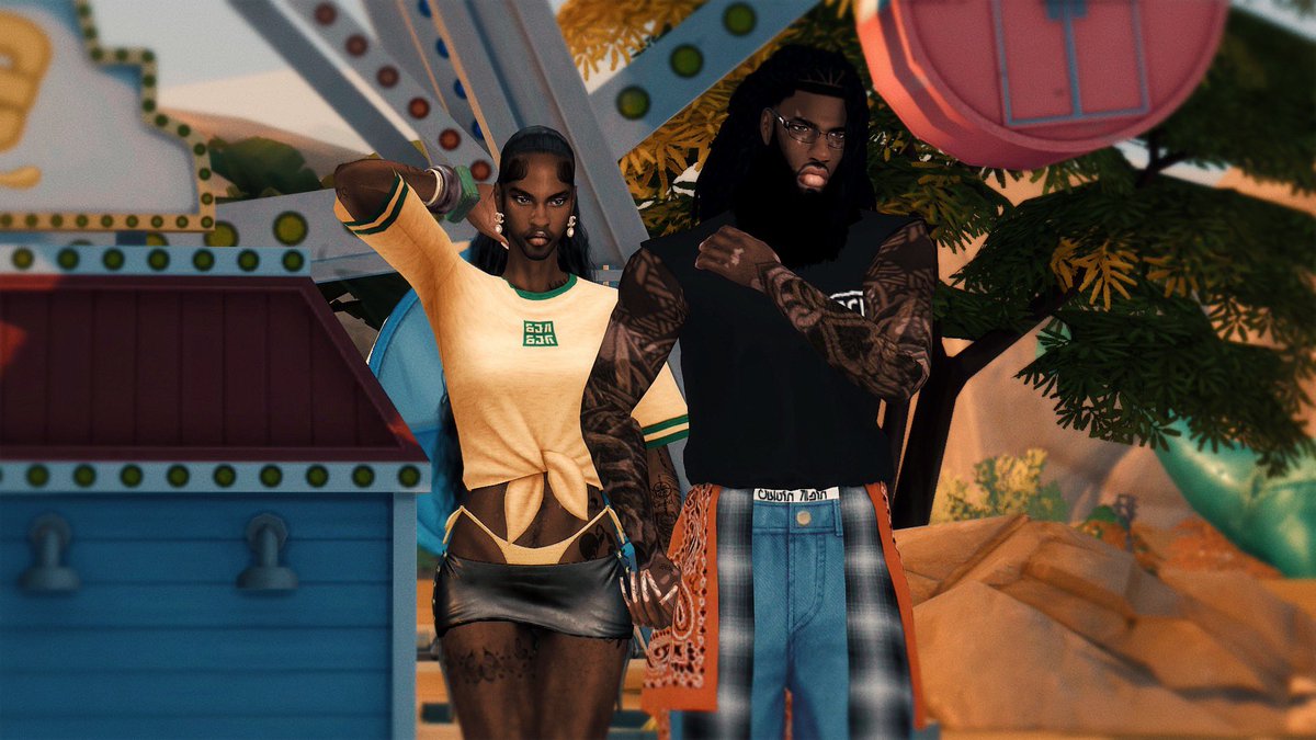 SimChella | Weekend One “Made it js in time 4 DOJAAAA 🐈‍⬛!” #ShowUsYourSims #ts4 #TheSims