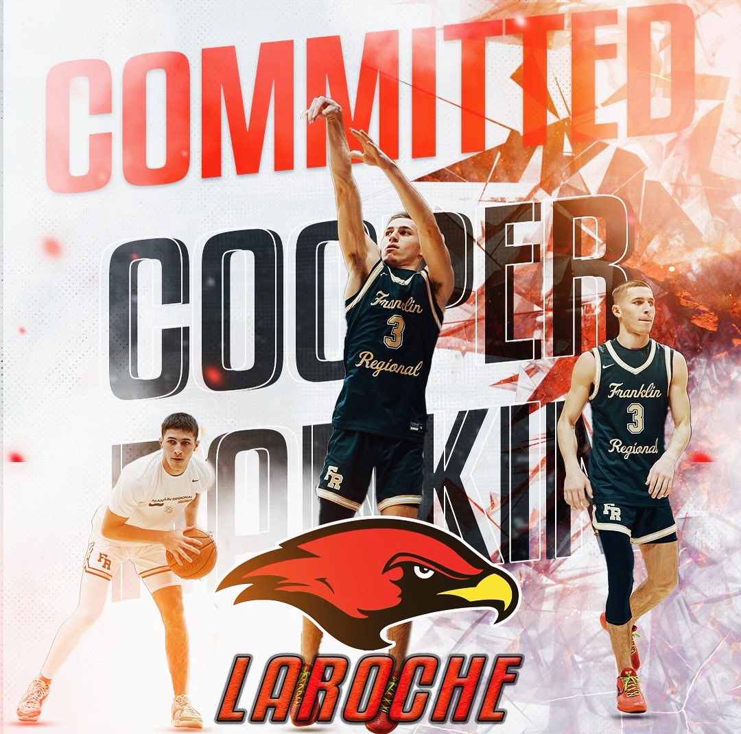 Excited to announce I will be continuing my athletic and academic career at La Roshe University. Thanks to my family and coaches for helping me along the journey!!
