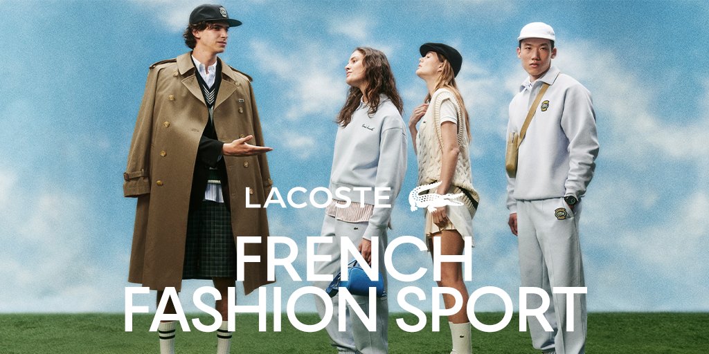 Inspirada en 90 años de elegancia y deporte, @Lacoste combina el estilo francés con los códigos del tenis y el golf. Descubre nuevos estilos en la boutique de Antara. #frenchfashion #lacostemx