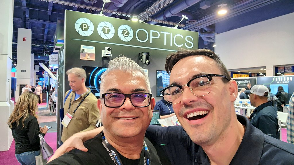 chris_neto's tweet photo. Day 1 on the showfloor at @NABShow is in books! #avafterdark is next 😎 #avtweeps #NABshow https://t.co/ppwdMW4jE3