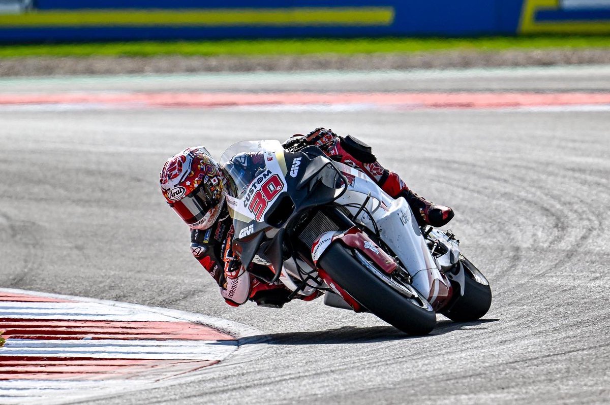 Race - DNF. Unfortunately our tough time are continue. I want to enjoy riding on the bike again. Thank you 🇺🇸 really a nice atmosphere 🫶🏼 #AmericasGP #MotoGP