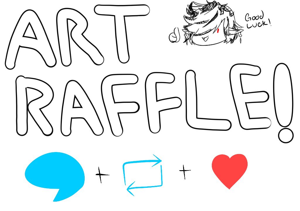 ✨ART RAFFLE TIME! ✨

I've been gaining lots of moots recently and close to 100 followers so I've decided to host a raffle for *2 BUST UP FULLY RENDERED DRAWINGS* !! 

Rules: Like + RT + Follow to enter!

#art #ArtistOnTwitter #artmoots #artraffle #raffle #freeart