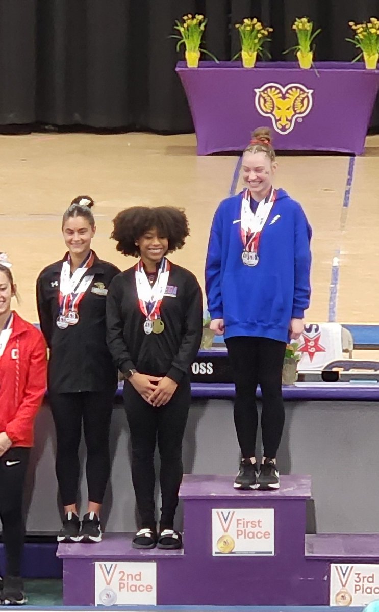 Woo Hooooooo!!! I am the 2024 National Vault Champion!! I also tied for 2nd on Floor! I could not have asked or even dreamed of this type of season. I'M ONLY A FRESHIE!!! 😂 Thank you coach @asims_fletcher, coach @Wendy Carey and coach @Zan Jones. TC!!!!!!