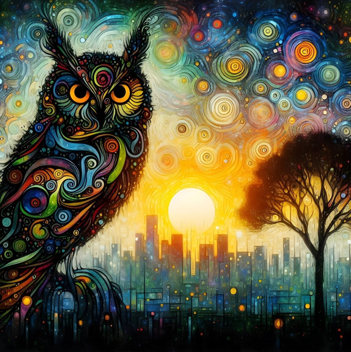 The Colors of the Owl
#art #artist #artwork #drawing #painting #artlover #ArtLovers #wow #Animal #animals #Owl