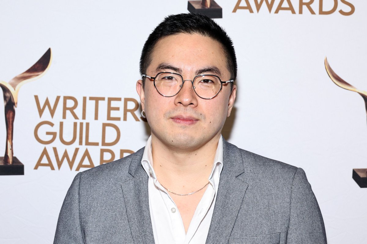 'I am the obvious choice to present the audio categories -- because the world has so few podcasts. Only about 70% of the people in this room host a podcast – and that number drops dramatically to just 30% if you leave out the comedy writers. And Chris Hayes.' – SNL's Bowen Yang