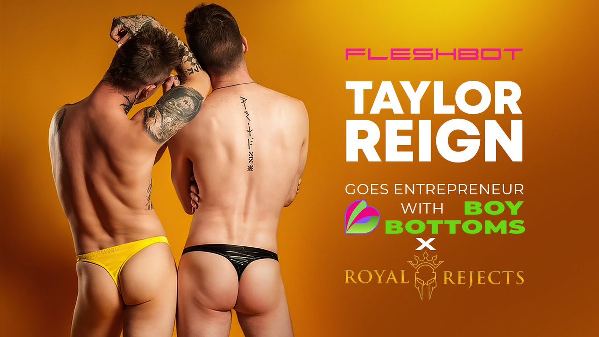 taylorreignxxx's tweet photo. HAVE YOU HEARD? @Fleshbot 

Read up on the latest with my recent interview with @FleshbotGay about the newest endeavor with @RoyalReject &amp; @TheBoyBottoms!

Featuring @iamxjamesross &amp; @danielxmiller 

https://t.co/ka2jTg4ybW https://t.co/TXDu1A30Bz