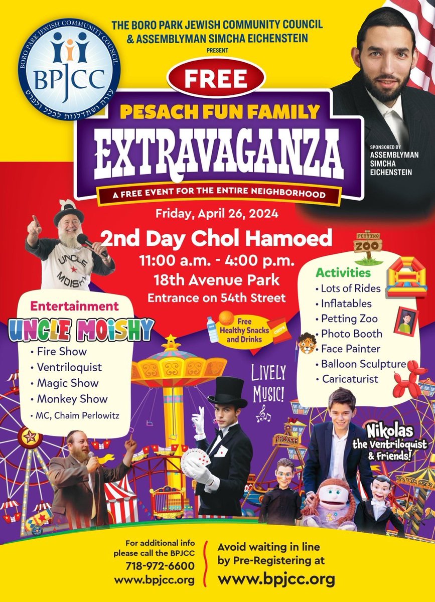 I’m proud to be joining with @bpjcc in sponsoring our annual Family Fun Extravaganza once again for everyone in the neighborhood to enjoy! Come and spend quality time with the family and take advantage of the FREE rides, activities and top-tier entertainment. Hope to see you