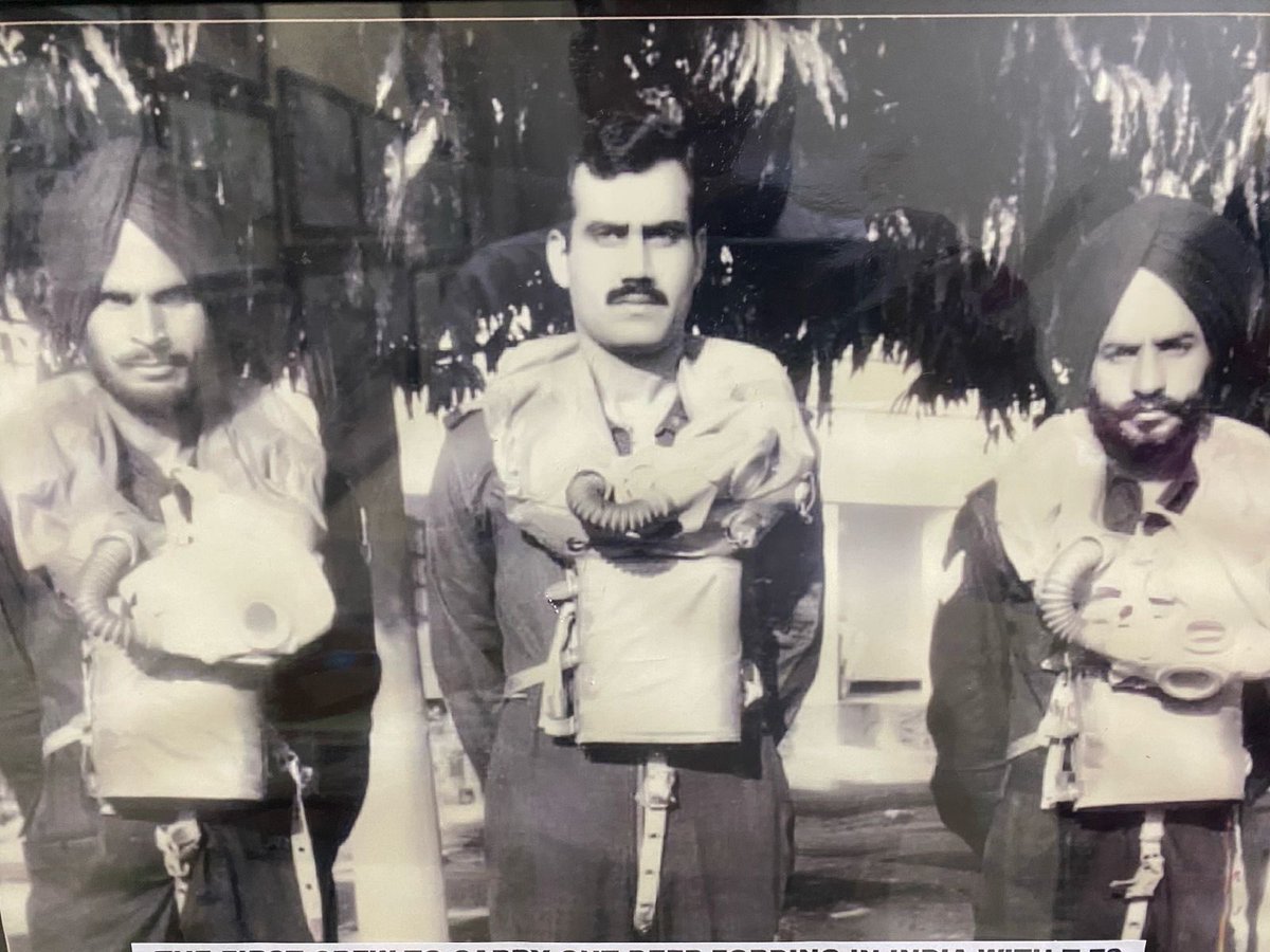 The first T72 tank crew to do Deep Fording in India( 5 m depth)1980 . With my Gunner & Driver , 7 Cav