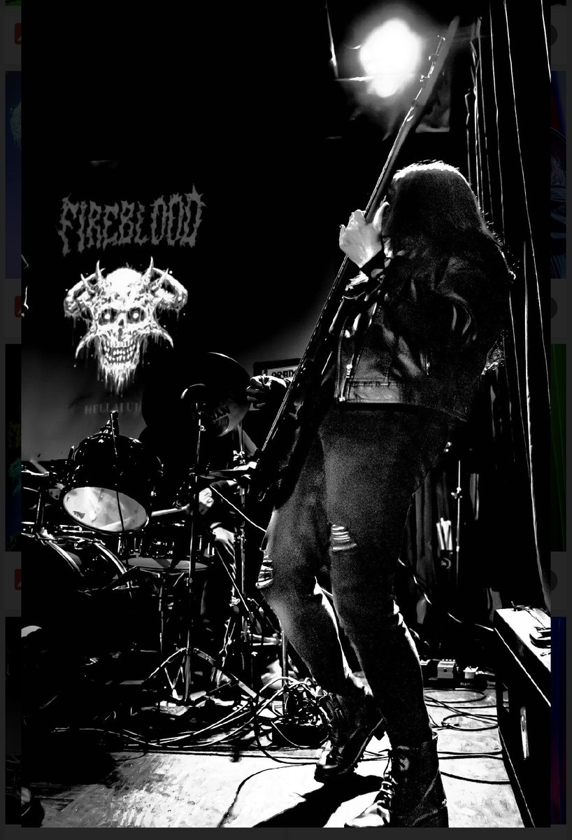@FIREBLOODBAND @SnugRock Debut show! #doom #sludge #southerner #stoner #rocknroll Next up Asheville NC, May 24 at the Odd