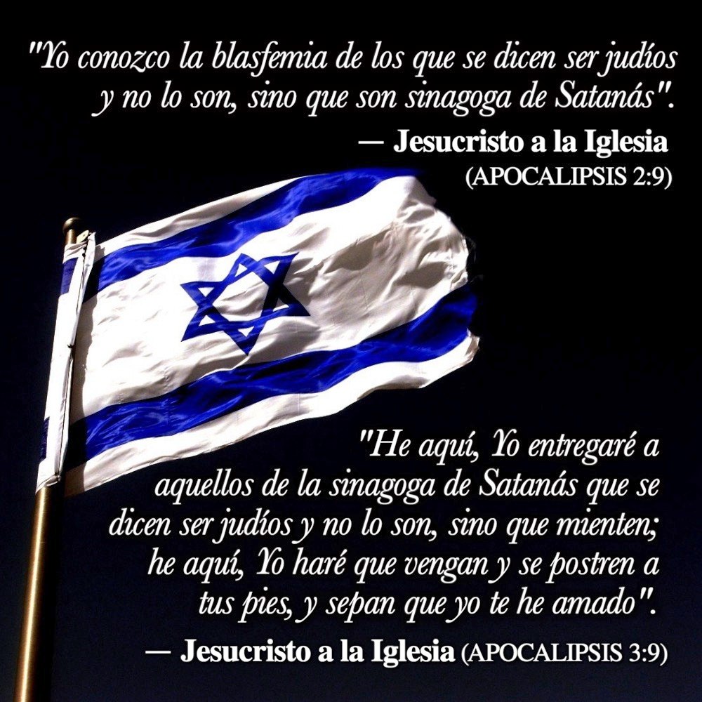 1. El estado moderno de Israel no es el Israel de la Biblia, es un estado secular establecido por la ONU, Estados Unidos, el Reino Unido y la Rusia Soviética. Creer que un estado secular es 'el pueblo de Dios' es tener un ídolo: veneras la carne, no a Cristo. Tu dios es el