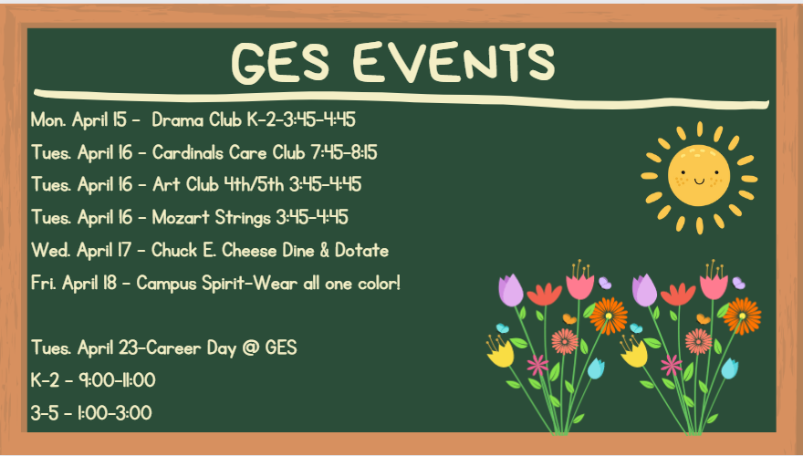 GES, we can't wait to see you tomorrow! 🐦❤️🖤