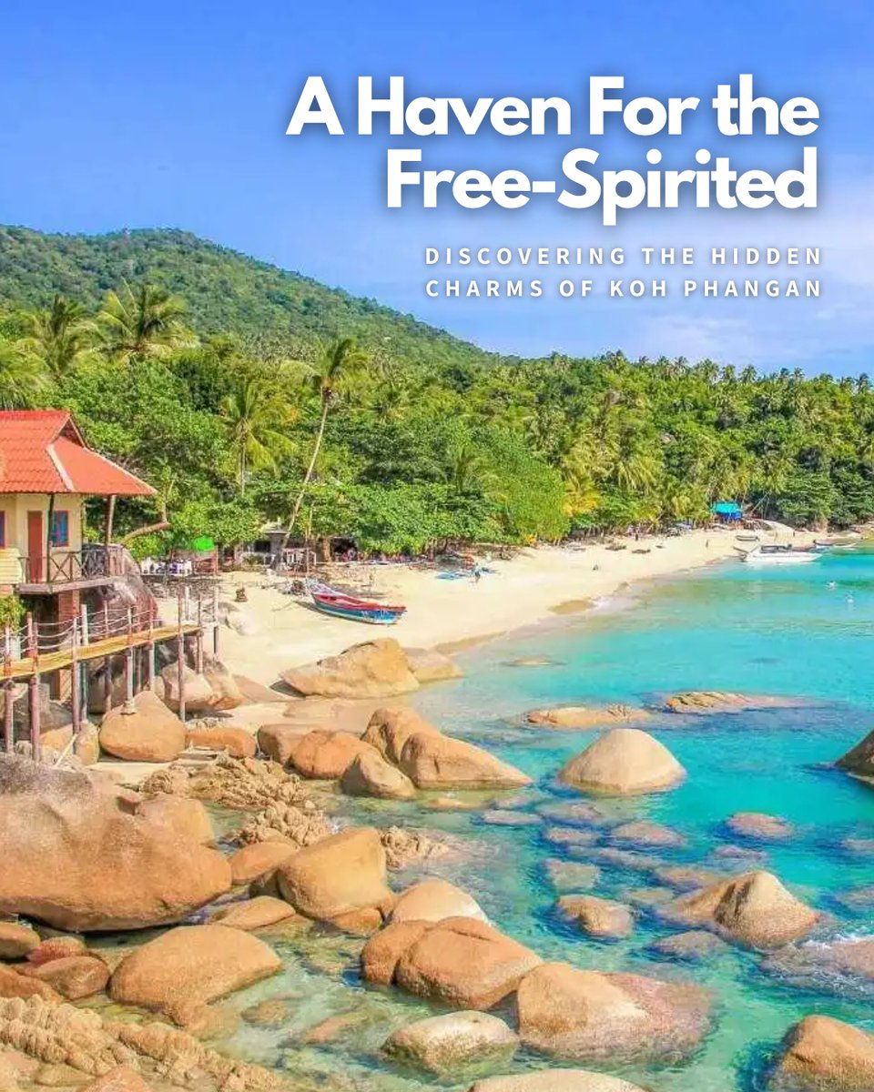 Tucked away in the Gulf of Thailand lies Koh Phangan, an island that has earned the endearing moniker of “Samui’s Little Sister,” owing to its proximity to the larger and more developed Koh Samui. ​

bit.ly/4d62EhF​

#kohphangan #islandlife #thailandtravel