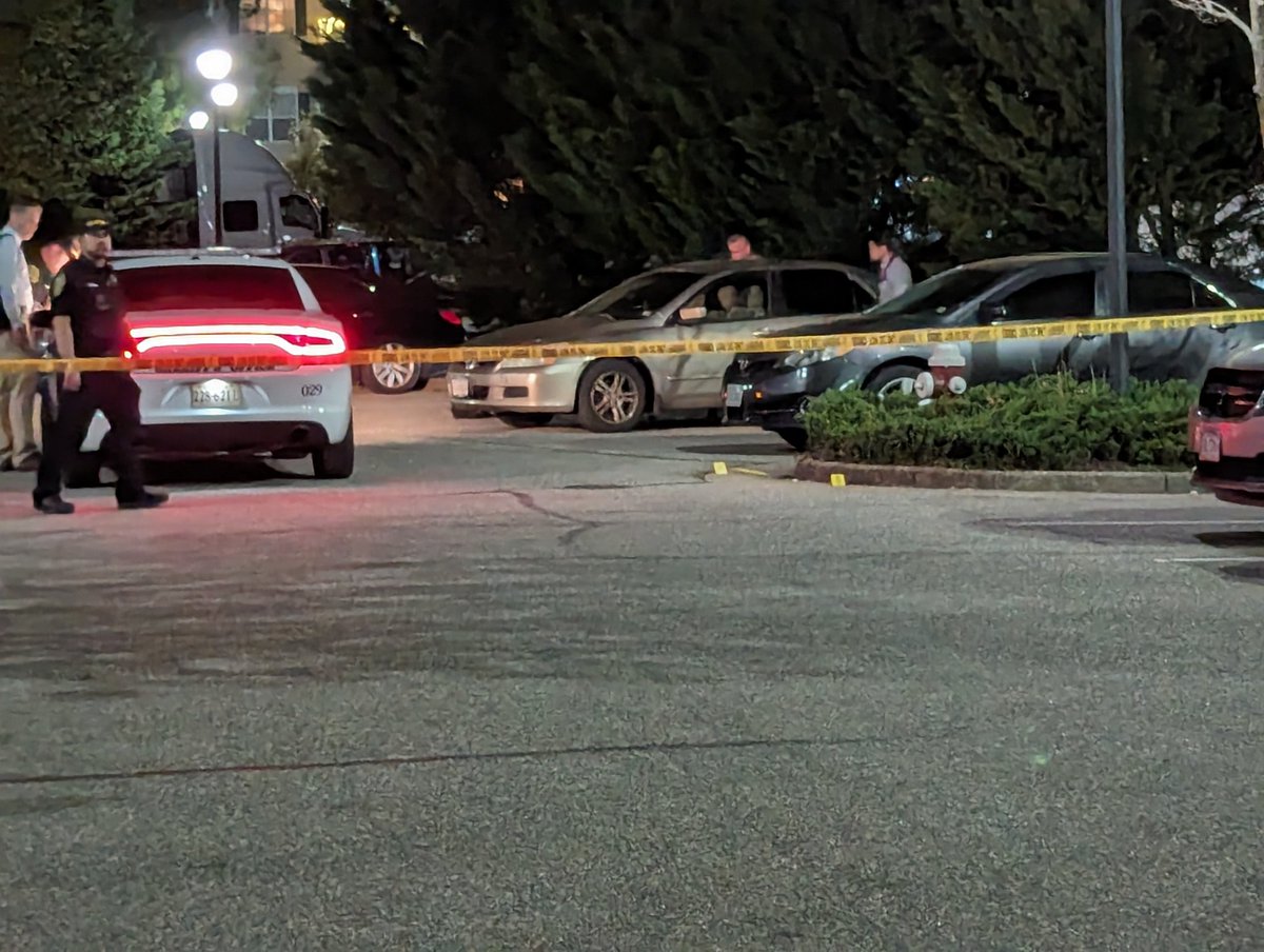 #BREAKING A 'juvenile' is in the hospital after a shooting involving a @YorkPoquosonSO tonight shortly after 6 at the Clairmont Apartments outside of Yorktown. @WAVY_News