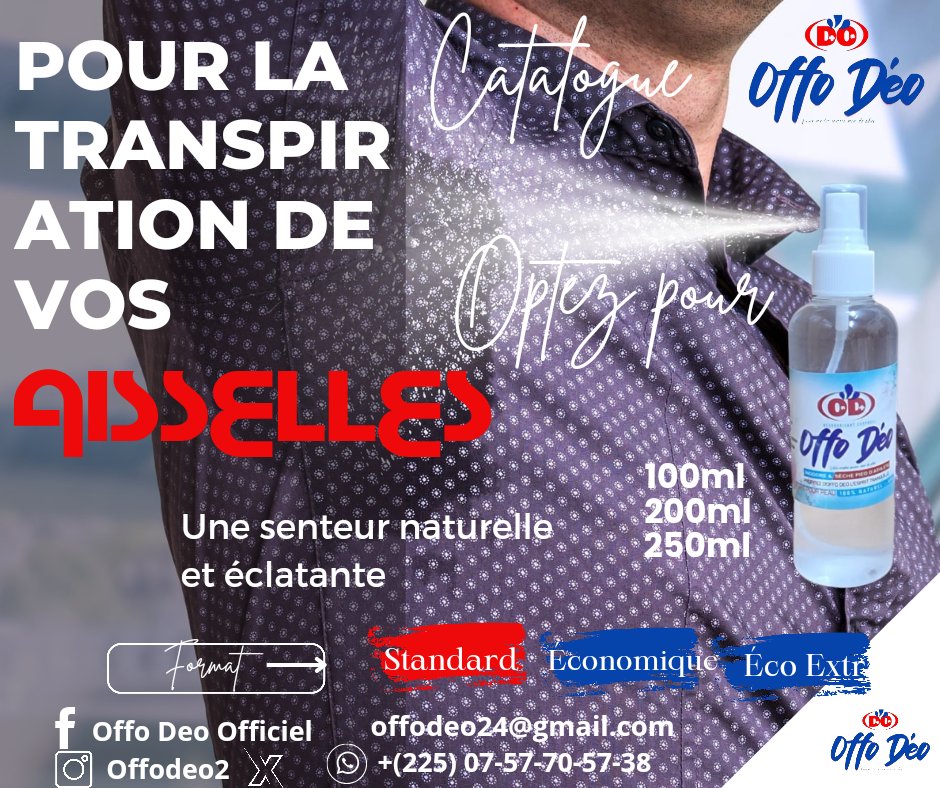 OffoDeo's tweet photo. 🌿 Découvrez la fraîcheur naturelle pour vos aisselles avec Offo Déo ! 🌸

Ras-le-bol des déodorants qui contiennent des produits chimiques ? Offo Déo vous propose une solution naturelle pour garder vos aisselles fraîches tout au long de la journée.

https://t.co/NQvVFGEirD https://t.co/2Bj0GAn9vF