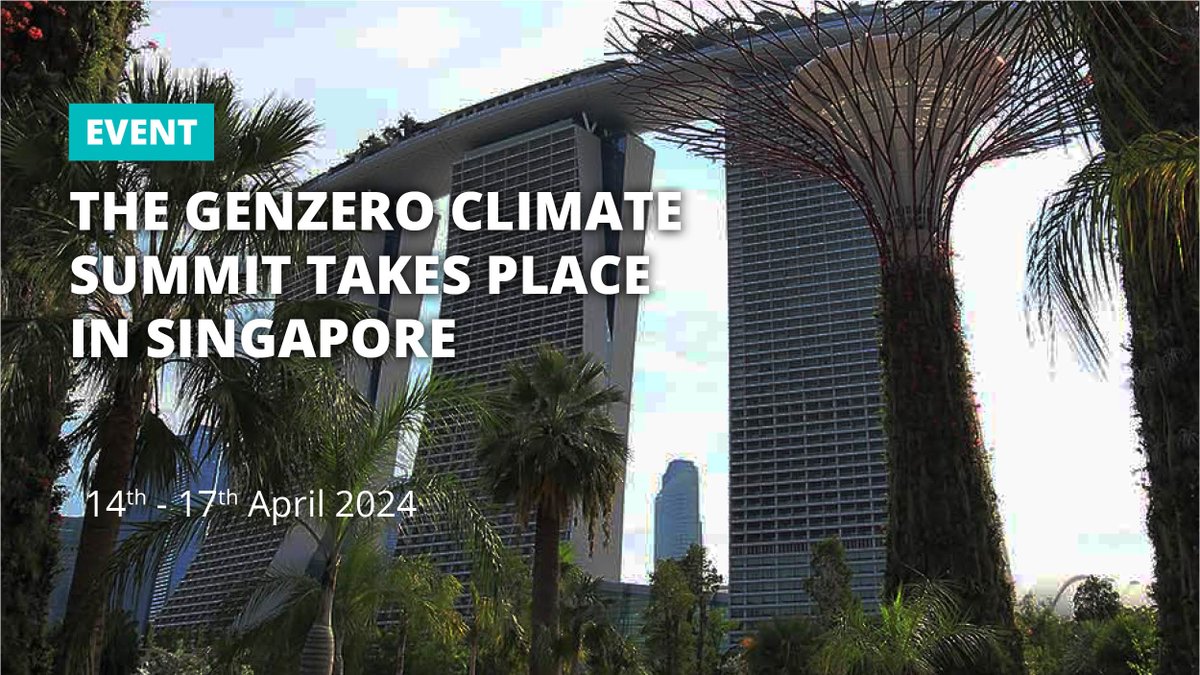 Catch @GoldStandard at the GenZero Climate Summit 2024 in Singapore, 14-17 April. CEO Margaret Kim will give a keynote on 15th and join the 'Carbon Markets 2.0' panel Senior Director Hugh Salway will also attend. goldstandard.org/events/genzero… #GenZero2024 #ClimateAction #ClimateSummit