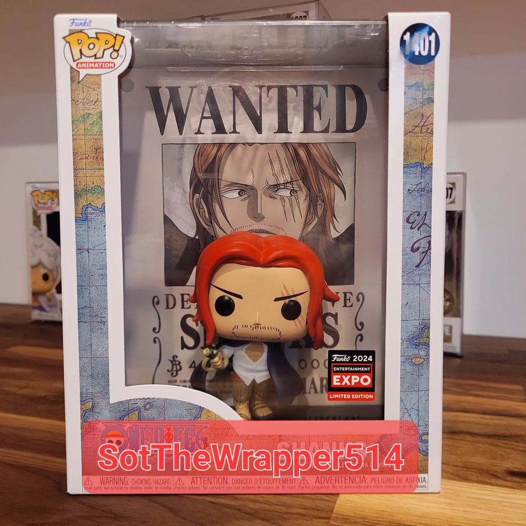 One Piece - Shanks Wanted Poster! 📸: @sotthewrapper514 #Funko #OnePiece #Shanks