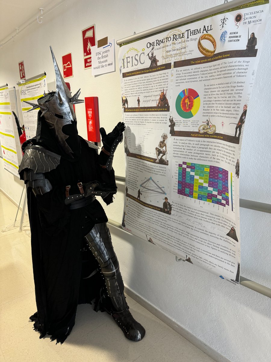 IFISC_mallorca's tweet photo. 📸 Many thanks to all IFISC PhD students for participating in the XI Poster Party last Friday! 🥳
We learned a lot about the latest research being done at our institute and, most importantly... we had a great time! https://t.co/rFgF5h7a5U
