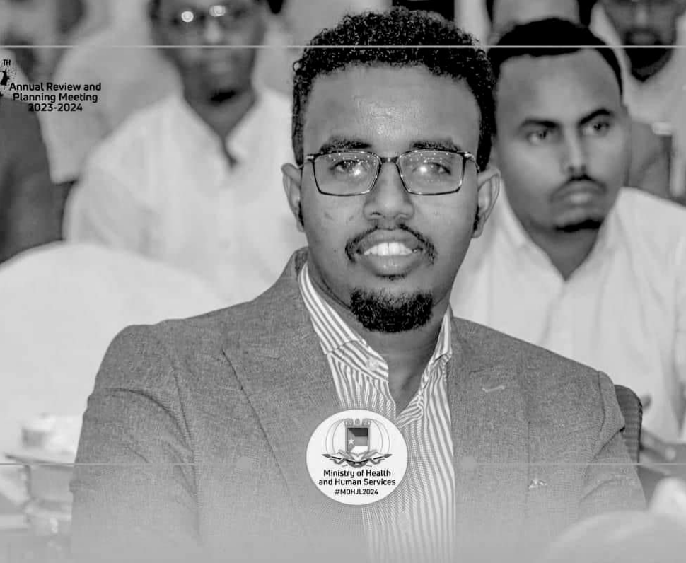 Deeply saddened to hear the death of Mahamud Hassan <a href="/JubalandMoH/">Jubaland Ministry of Health</a>'s Bardhere District Health Officer. My heart felt condolence to the family. May ALLAH SW grant his soul a place in Jannah.