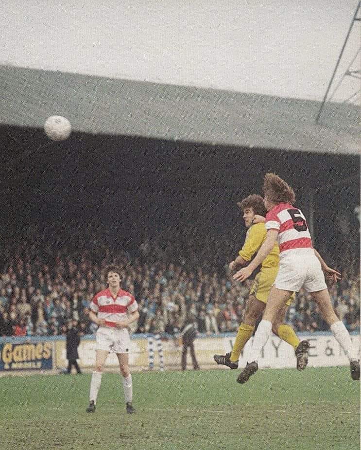 15th Apr 1978 Bobby Russell heads for goal as @Morton_FC record a 3-0 win over @acciesfc at Cappielow. Russell scored our third, with George Anderson and John Goldthorp getting the others. Hearts drew at QoS - we were now 2 points off the top. @Chrismcnulty75 @1874_ton