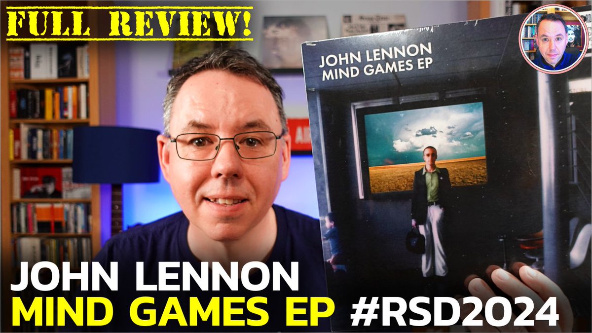 The new @johnlennon MIND GAMES EP is out for #RSD24 this Saturday, produced by @seanonolennon Here's my full video review (both versions), as it marks the first release of tracks from the upcoming Ultimate Collection box, due on July 12th! 🙂 Video ▶️ youtu.be/JvF29NoNR_M