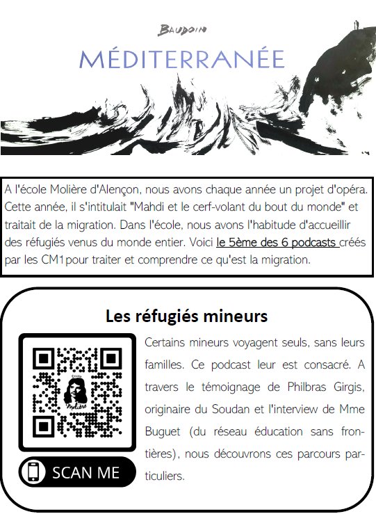 'Dis-moi Molière...' Cinquième épisode : Les réfugiés mineurs. podeduc.apps.education.fr/video/41838-re… @Ecolemoliere61 @IEN_ALENCON @ClemiNormandie @canope_61 @julien_joubert @EdmondBaudoin @Quentin_Lhui