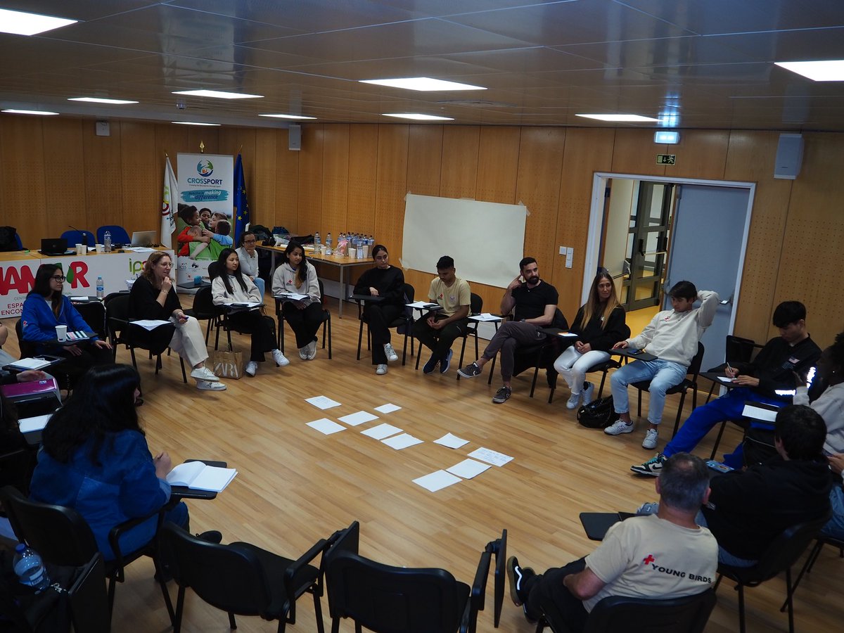 CrosSport organised the Sport for Inclusion Activist Training of Facilitators in Lisbon🇵🇹 for young refugees from 10 countries to promote community engagement & social inclusion through sport⚽️ #WDPA2024