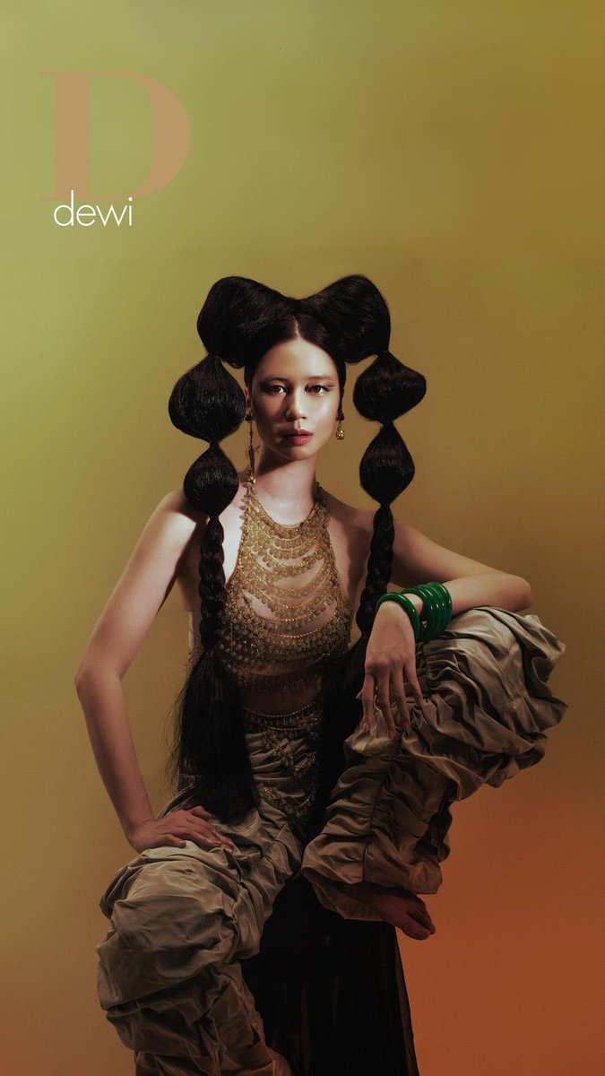 Adinia Wirasti and Laura Basuki photographed by Hendra Kusuma for Dewi Magazine’s Imajinasi issue.