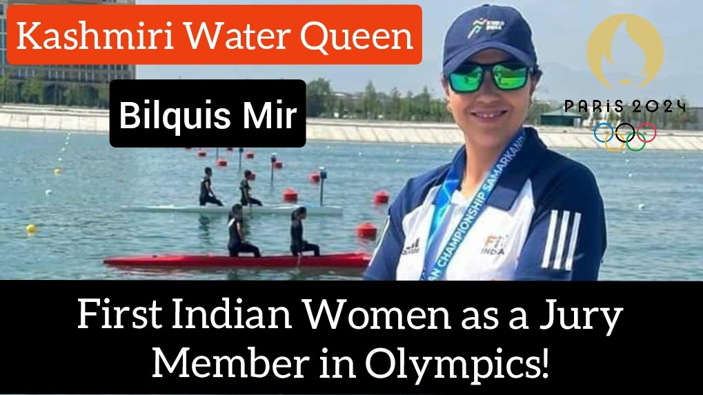 Proud Moment for India!
Kashmiri girl #BilquisMir to be a jury member in Paris Olympics from July 26, 2024 to Aug 11, 2024.
#Paris2024 #WomensWorlds #WomenEmpowerment #JammuAndKashmir