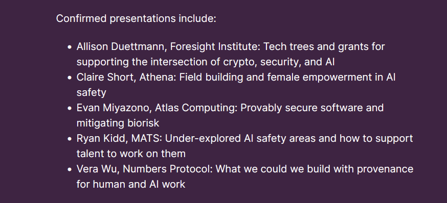 What will it take for current #AI technology to progress further in society? Hosted by @protocollabs & @foresightinst , Vera will be sharing how Numbers and our provenance work will place itself as the most integral part in the AI ecosystem. lu.ma/u2zl4xli