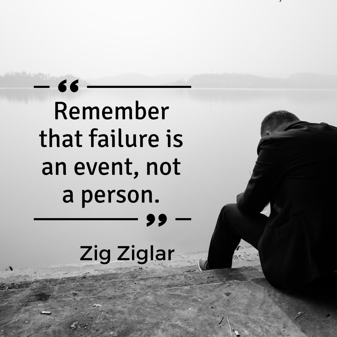Remember that failure is an event, not a person.

~ Zig Ziglar

#moveforward #buildup
