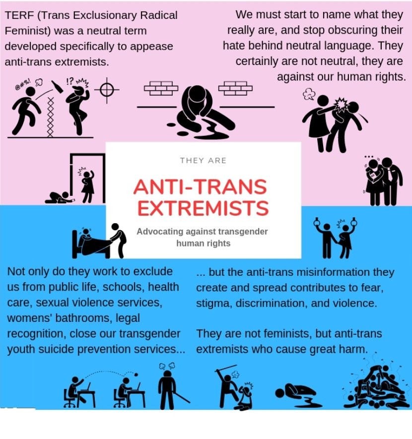 Many years ago, insudeOut responded to a critique of blockers by publishing this graphic. It implied that criticizing either blockers or medicalisiing kids with dysphoria would result in trans people being beaten with weapons.