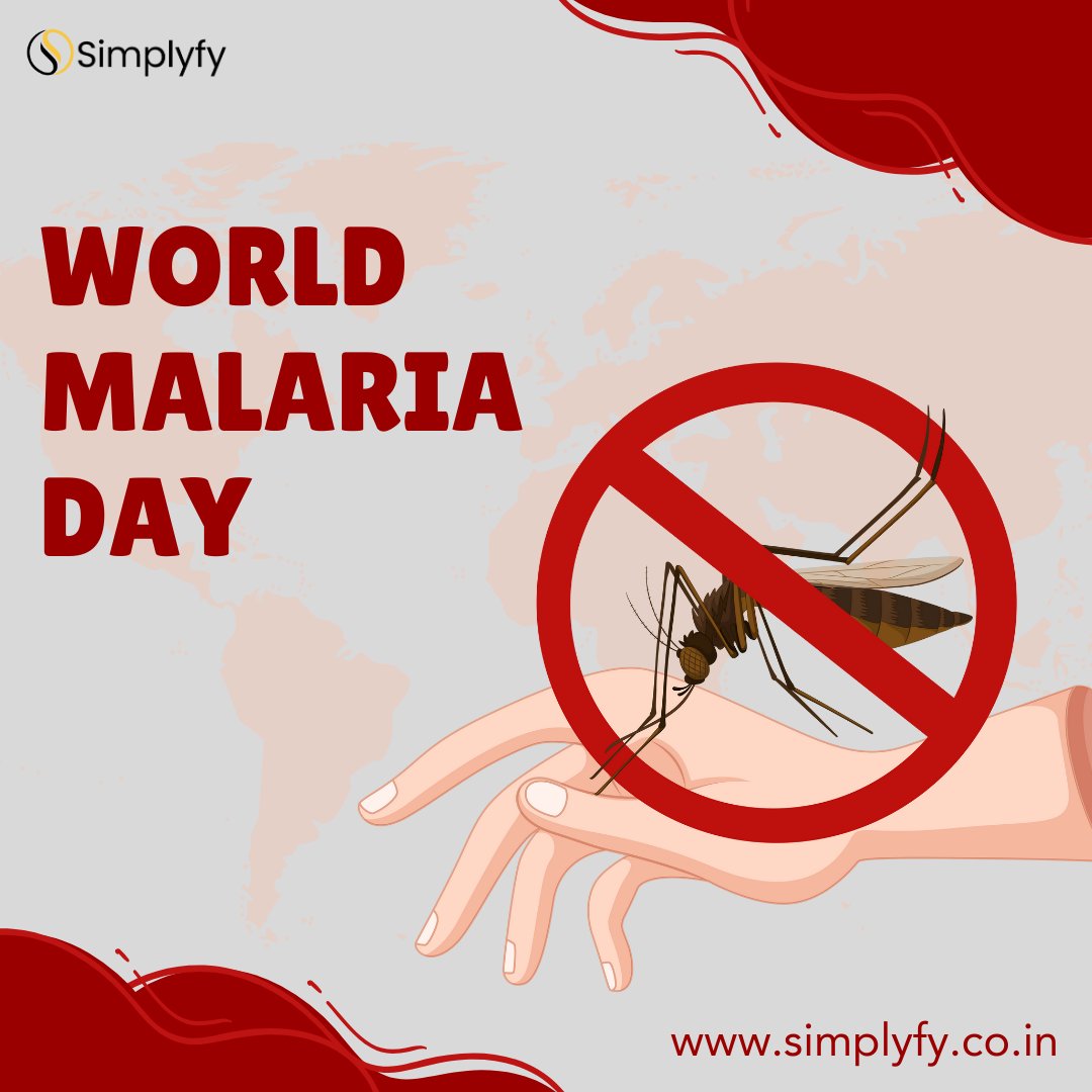 This WorldMalariaDay, let's intensify our efforts to combat malaria—a disease impacting millions. Together, through awareness, control initiatives, and treatment access, we can end malaria. 
#EndMalaria #MalariaFreeWorld #FightMalaria #ZeroMalariaStartsWithMe #simplyfy