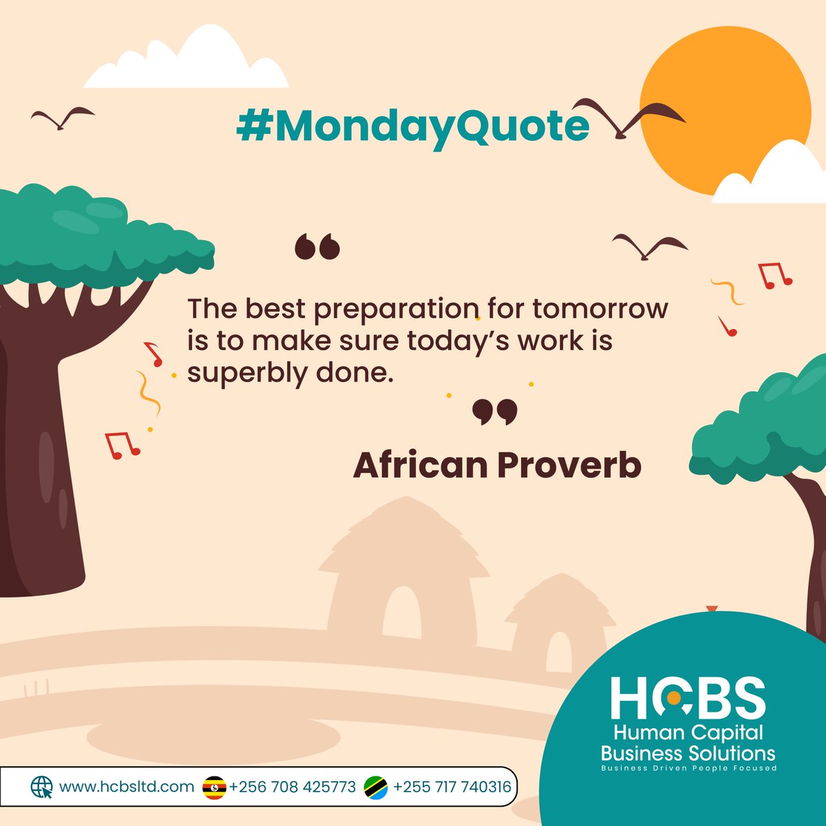 #MondayQuote: Every day is an opportunity to excel.

Happy new week!