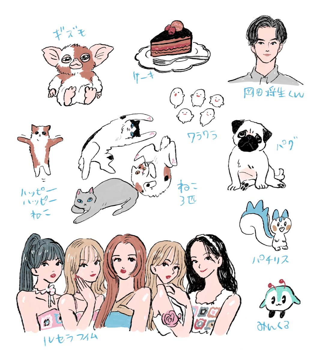 リクエストで描かせてもらいました 