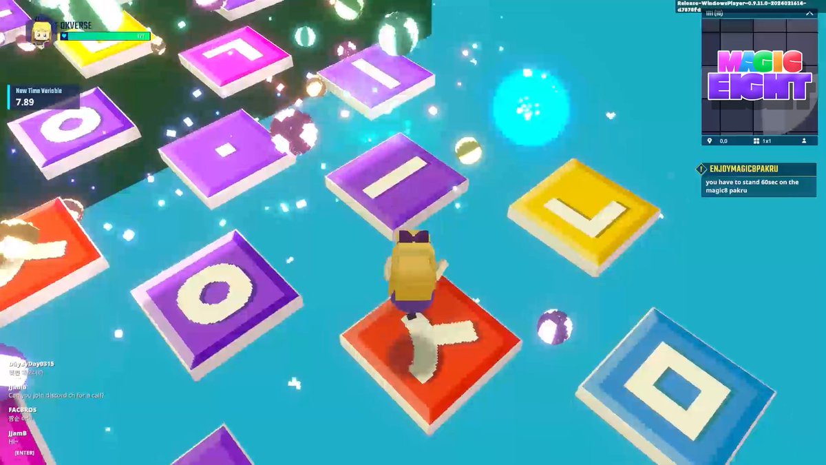 OK_verse's tweet photo. [MAGIC EIGHT(Hangeul is so easy!)]

Anyone can master hangeul so easily with only 8 Hangeul letters!

🔗Experience : https://t.co/xceFdmDb8l

@TheSandboxGame @TheSandboxKorea @TSBCreators @thesandion #SANDION #TSBBuildersChallenge #Sandfam #MAGICEIGHT https://t.co/KjhtVyP8YQ