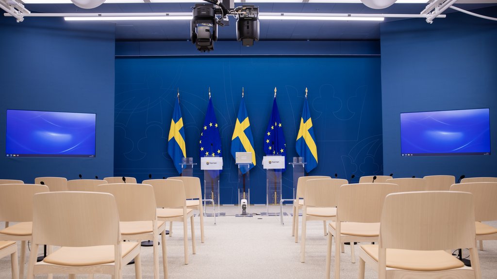 🔴LIVE: Snart håller finansminister Elisabeth Svantesson pressträff för att presentera regeringens #vårbudget. 

Följ pressträffen live: regeringen.se/pressmeddeland… 

#statensbudget