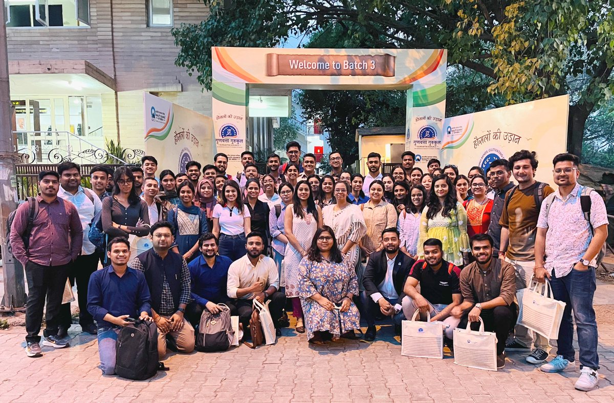 A warm welcome to the Third Batch of Gunvatta Gurukul! As we kick off this new session, we're stepping into an extraordinary chapter brimming with opportunities for learning, leadership, and boundless growth. Let's embark on this journey together and reach new heights!