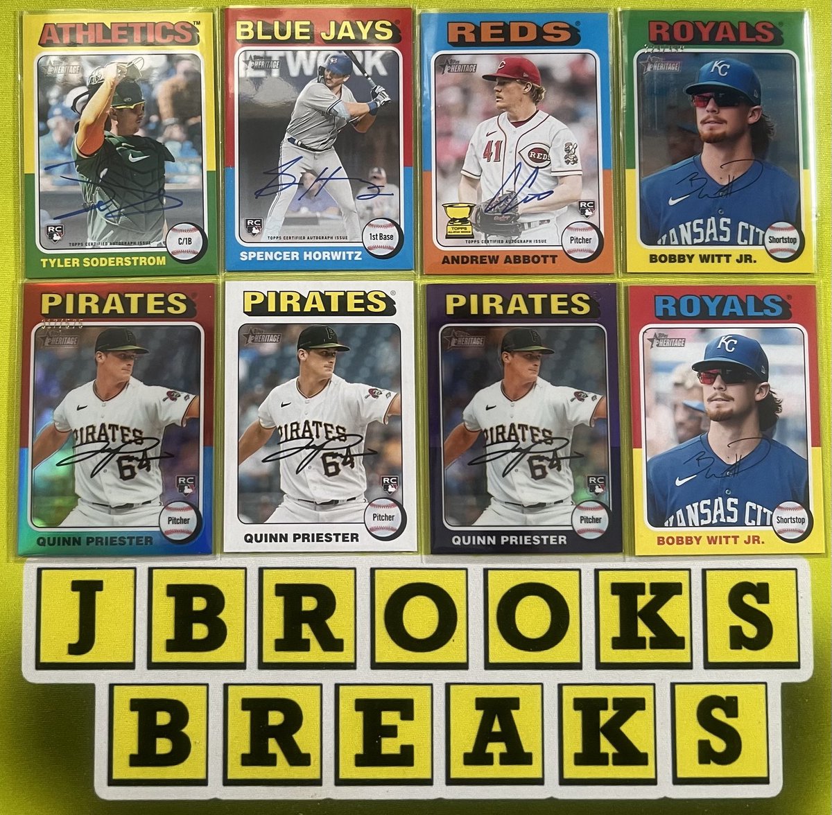 100 Hobby Case 2024 Topps Heritage Player Auction Case 34