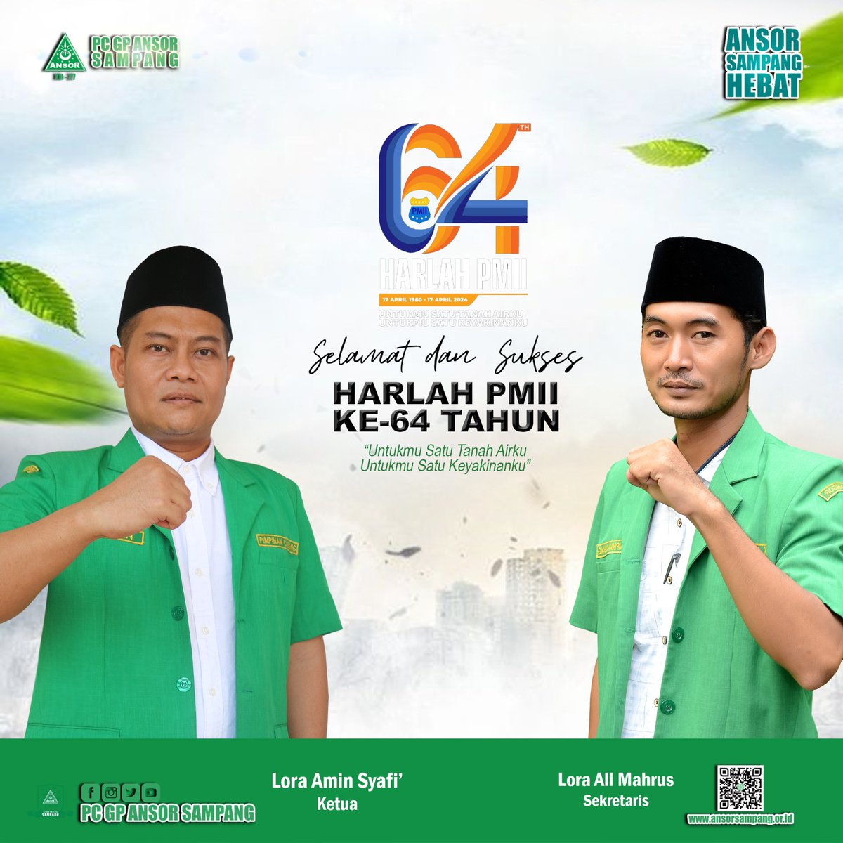 Selamat dan Sukses Harlah PMII ke - 64