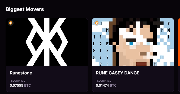 PunksOnBitcoin's tweet photo. Rune Casey Dance is among the Biggest Movers!

Can't stop dancing, can't stop the beat!

#Bitcoin #Ordinals #runecaseydance #sub10k https://t.co/2gztwCNggu