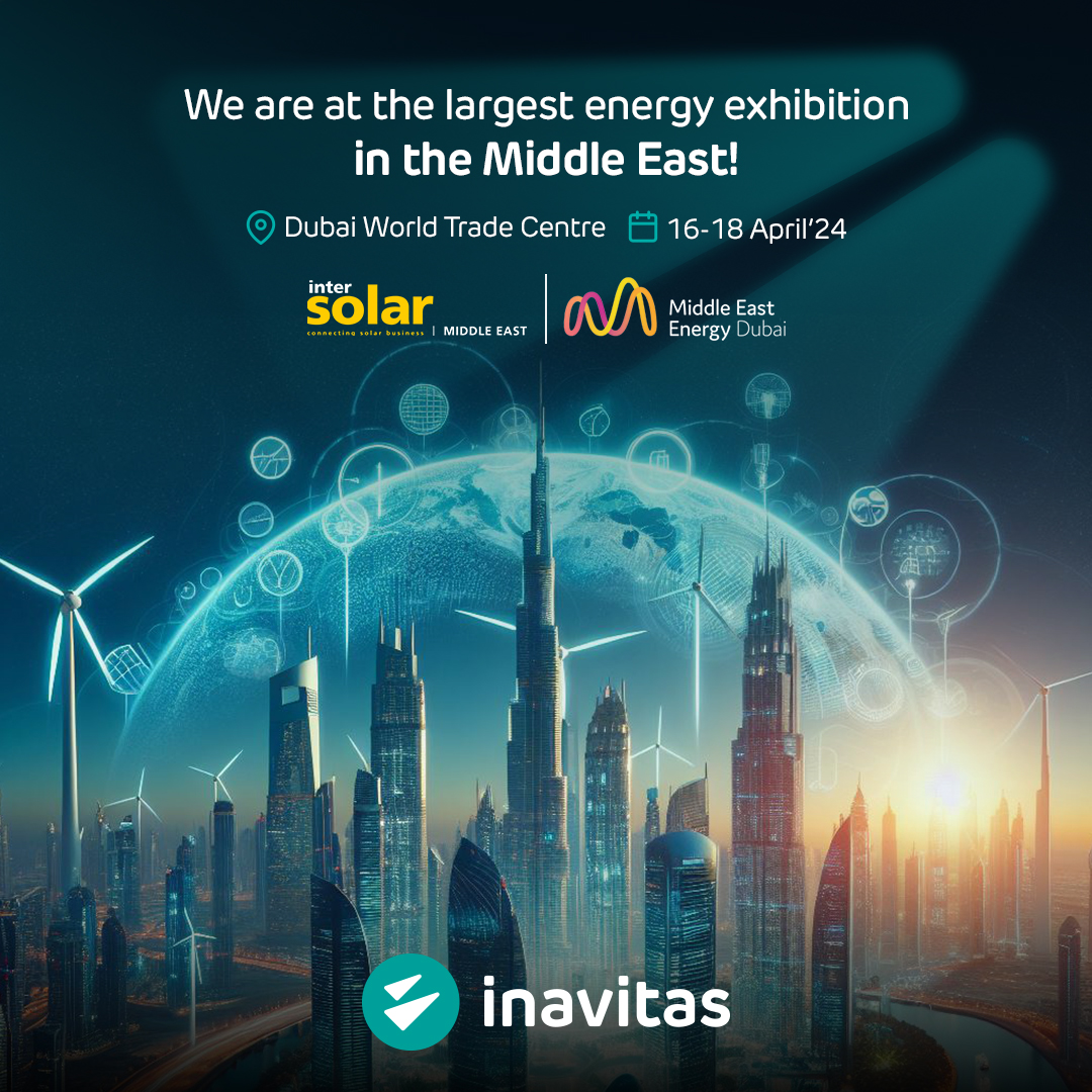 📣 We are excited to announce our participation in @Intersolar Middle East and Middle East Energy Dubai, two of the world's premier energy exhibitions, taking place at the Dubai World Trade Centre from April 16-18! We eagerly await your visit at booth H6.D32!
#MiddleEastEnergy