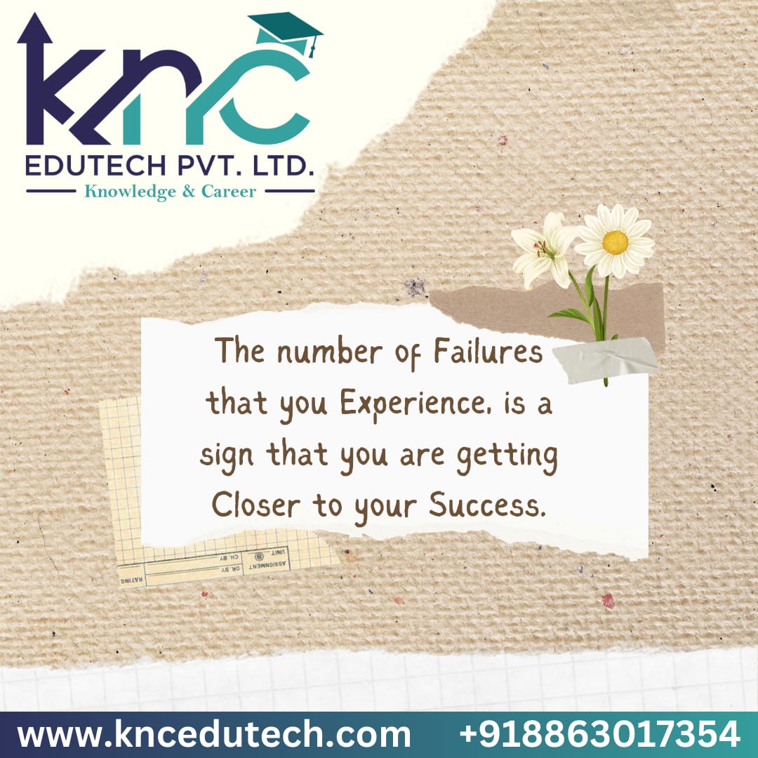 'Failure is the Opportunity to Begin Again More Intelligently.'
#opportunity #university #courses #selfbelief #degree #admission #dedication #hardwork #knowledge #success #future #StudentSuccess #Education #CareerSkills  #careercounselling #Studentsupport #knc #kncedutech