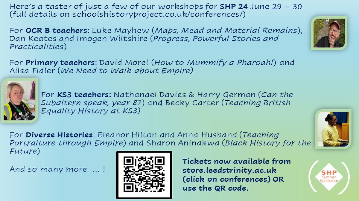 And here's a sample of what you can look forward to at #SHP24. Join us, and spread the word! @apf102 @BearWithOneEar @CCulpin @jackdisco @lukemayhew @SAFarley9 @OCR_History @HistoryRichK @lamb_heart_tea @missrcarter89 @SashaL_Smith @nickdennis @HodderHistory @OUPHistory