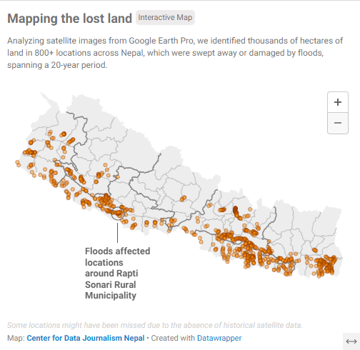 Years of government neglect have left farmers struggling after losing their land to river erosion - forcing them to live in makeshift shelters & become daily wage laborers. In collaboration w/ @earthjournalism our fellow @subedi_gopal has more to tell 🌐t.ly/NXp0h