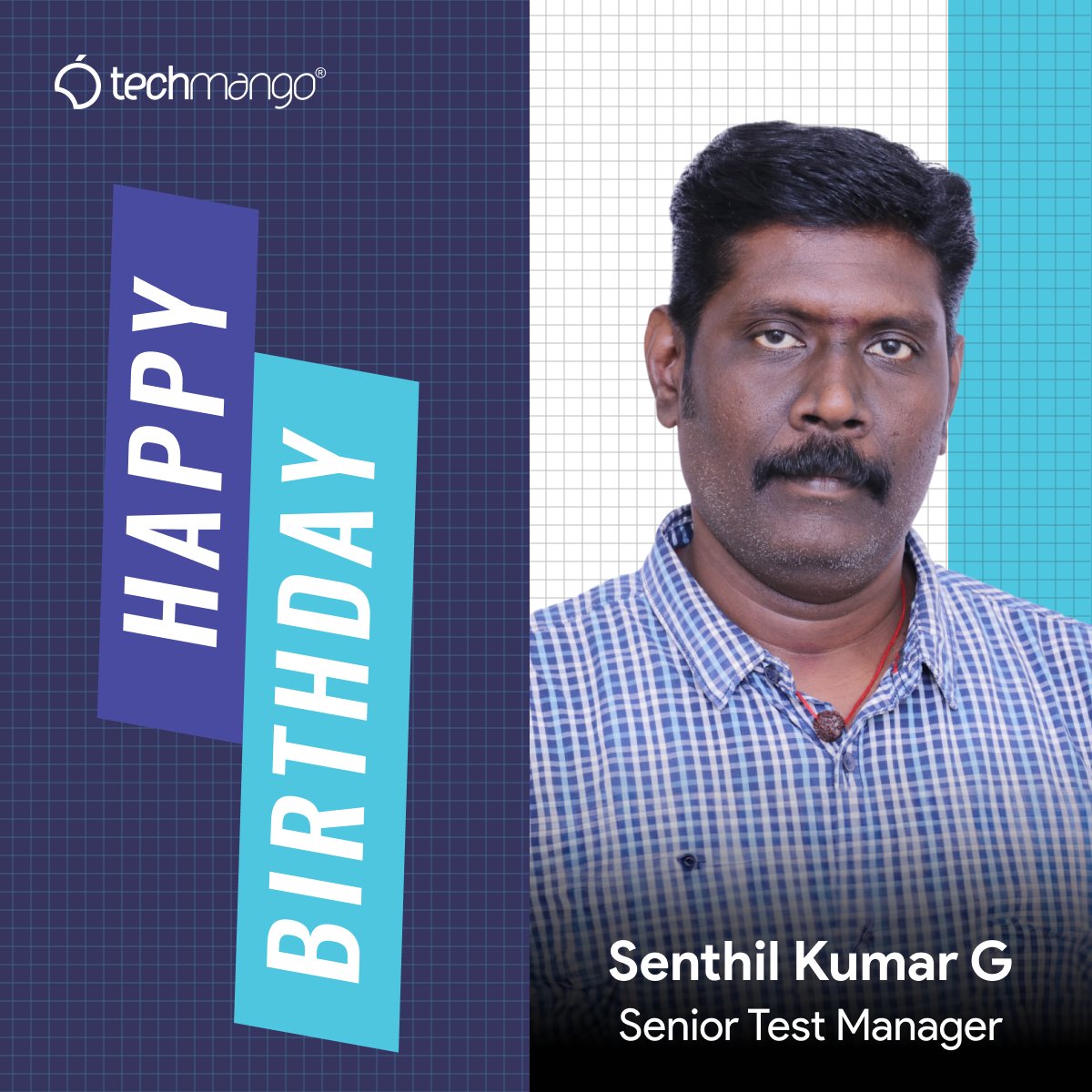 Techmango Wishes a Happy Birthday to Senthilkumar Cheers to another fantastic year ahead! May this birthday be the start of your greatest, most wonderful journey yet. Have a fantastic day! #happybirthday #birthdaywishes #birthdaycelebration #birthdayparty #birthdaycheers
