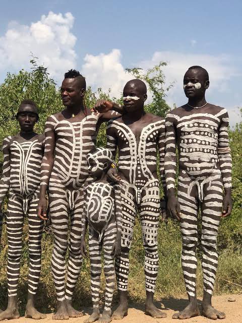 Tribes who walk on stilts to avoid being attacked by wild animals. - THREAD -